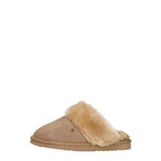 Warmbat Schoenen, Dames, Beige, 38 EU, Wol, Collie Slippers