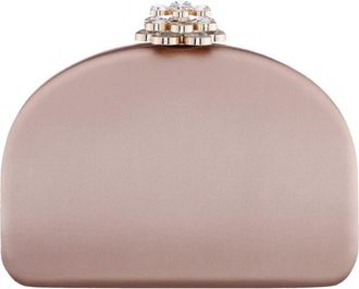 Nina Nivi Frame Clutch in Honey at Nordstrom