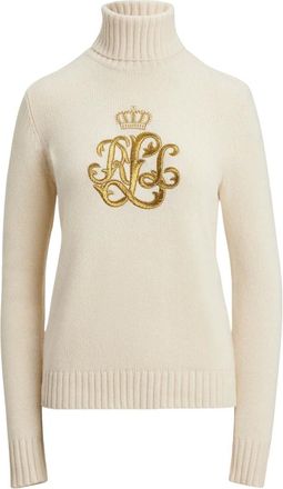 Ralph Lauren Truien & Vesten, Dames, Beige, M, Kexley Lange Mouw Pullover