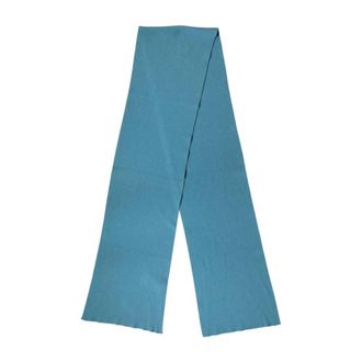 Dolce & Gabbana Winter Scarves, male, Blue, Size: ONE SIZE Cashmere Knit Neck Wrap Shawl Scarf