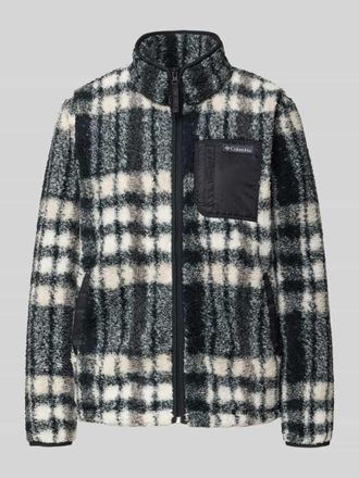 Columbia Fleecejacke mit Stehkragen in Black, Größe XS