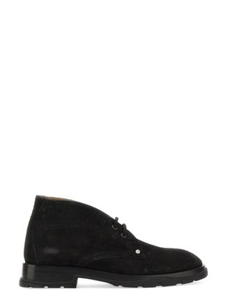 Alexander McQueen Black Suede Boots