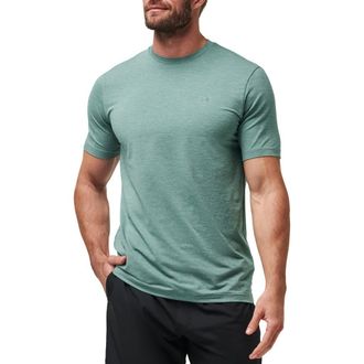 Travis Mathew Scenic Vista Logo T-Shirt in Heather Silver Pine at Nordstrom Rack, Size Xxx-Large