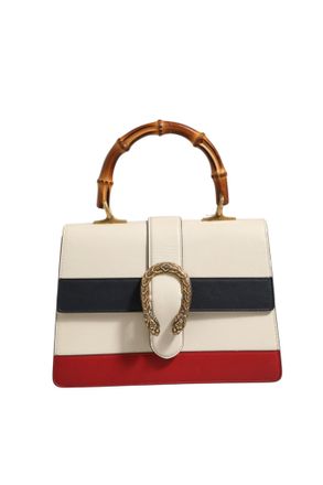 Gucci Dionysus Bamboo Top Handle Bag Colorblock Womens Leather (Pre-Owned)