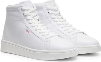 HUGO BOSS High-top sneakers in faux leather