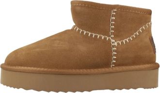 Pepe Jeans London Dissy Etnic W - Dames - Winterlaarzen - Bruin - 41 EU - Leer - Schoenen