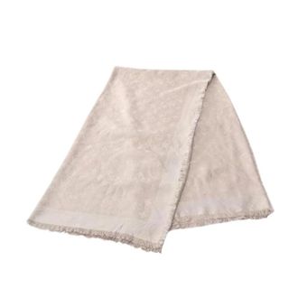 Louis Vuitton Pre-owned Stole - Dames - Pre-owned - Beige - Maat: ONE Size Zijde