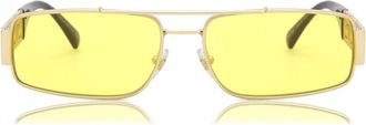 Versace VE2257 Asian Fit 1002C9 Mens Sunglasses Gold Size 60