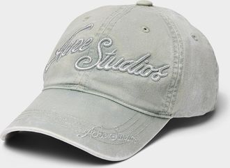 Acne Studios Mens Embroidered logo cap
