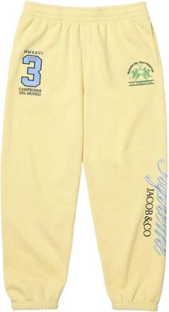 SUPREME x La Martina SS26 Sweatpant Yellow SUP-SS26-315-YLW
