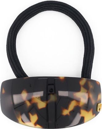 Alexandre de Paris Pont Marie Acetate Ponytail Holder in Brown at Nordstrom