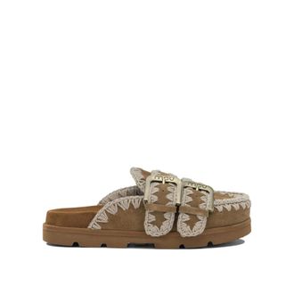 Mou Ciabatta con fibbia - - Shoes - Donna - Marrone - 37 EU