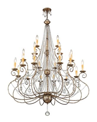 Livex Lighting Livex Isabella 21-Light EB Foyer Chandelier