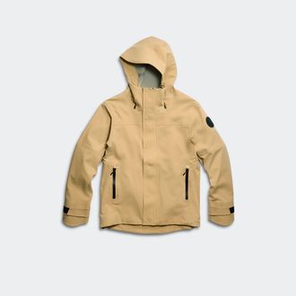 Canada Goose Rupert Rain Jacket Black Disc (Men, Timber Sand, XS)