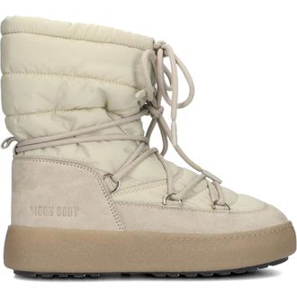Moon Boot Schoenen, Dames, Beige, 40 EU, Su&egrave;de, Beige Su&egrave;de Enkellaarsjes