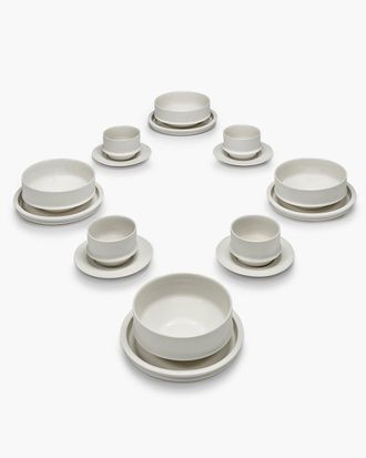 Serax Breakfast Set 16 Pcs Alabaster Dune