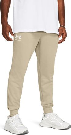 Under Armour Mens Ua Rival Terry Jogger Joggers Khaki Base M