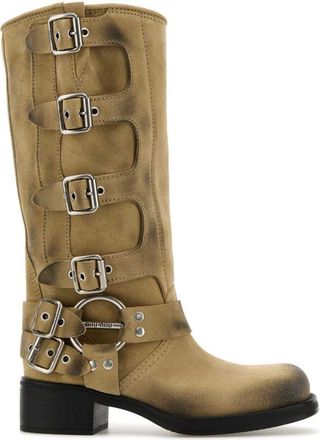 Miu Miu Stivali 45mm - Toni neutri