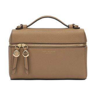 Tory Burch Romy Slim Top Handle Bag - female - Tory Burch - Handbags - Brown - ONE SIZE - Bags