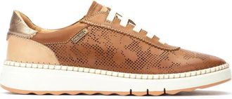 Pikolinos Bruine Dames Sneaker - Comfortabel en Flexibel - Dames - Sneakers - Bruin - 36 EU - Leer - Schoenen