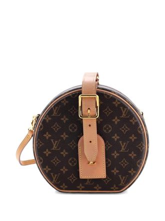 Louis Vuitton Petite Boite Chapeau Bag Monogram Canvas crossbody bag - Brown