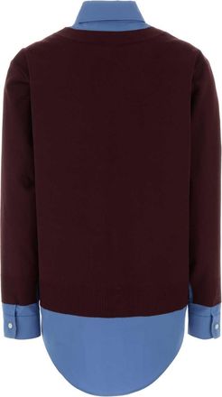 Miu Miu Womens Shirt Burgundy Trochusniloticus