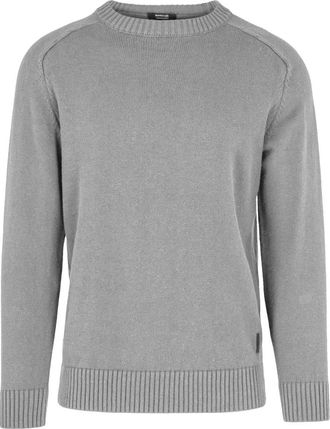 Bomboogie Heren, Truien, Grijs, Maat: 2XL Katoen