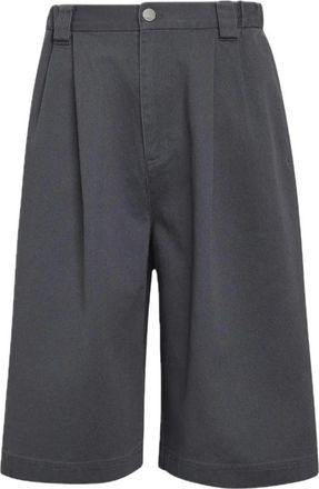 adidas Pliss&eacute; Jorts - Heren - Korte sportbroeken - Grijs - L - Katoen - Fitness