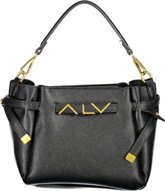 Alviero Martini 1A Classe Tassen, Dames, Zwart, ONE Size, Ines Satchel Bag