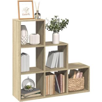 vidaXL Vidaxl - Libreria Divisorio 3Ripiani Rovere Sonoma 99x29x99cm Truciolato