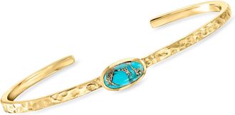 Ross-Simons Turquoise Slender Cuff Bracelet