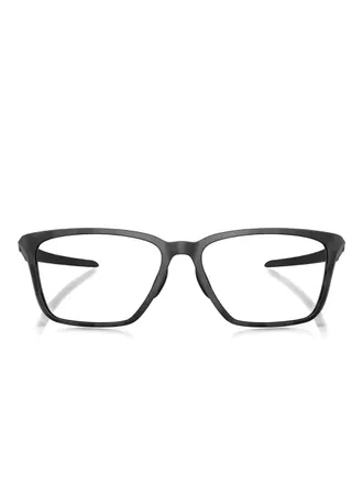 Oakley double down square-frame glasses - men - Acetate - 56 - Black