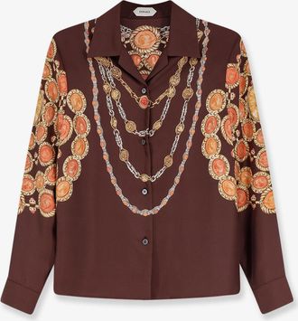 Versace Camicia Informal in seta - VERSACE - gender_Woman