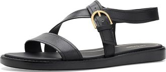 Cole Haan Kami Buckle Womens Sandals Black Leather : 10.5 B - Medium