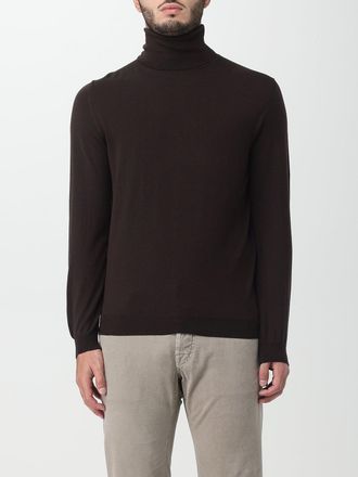 Zanone Sweater Men color Brown