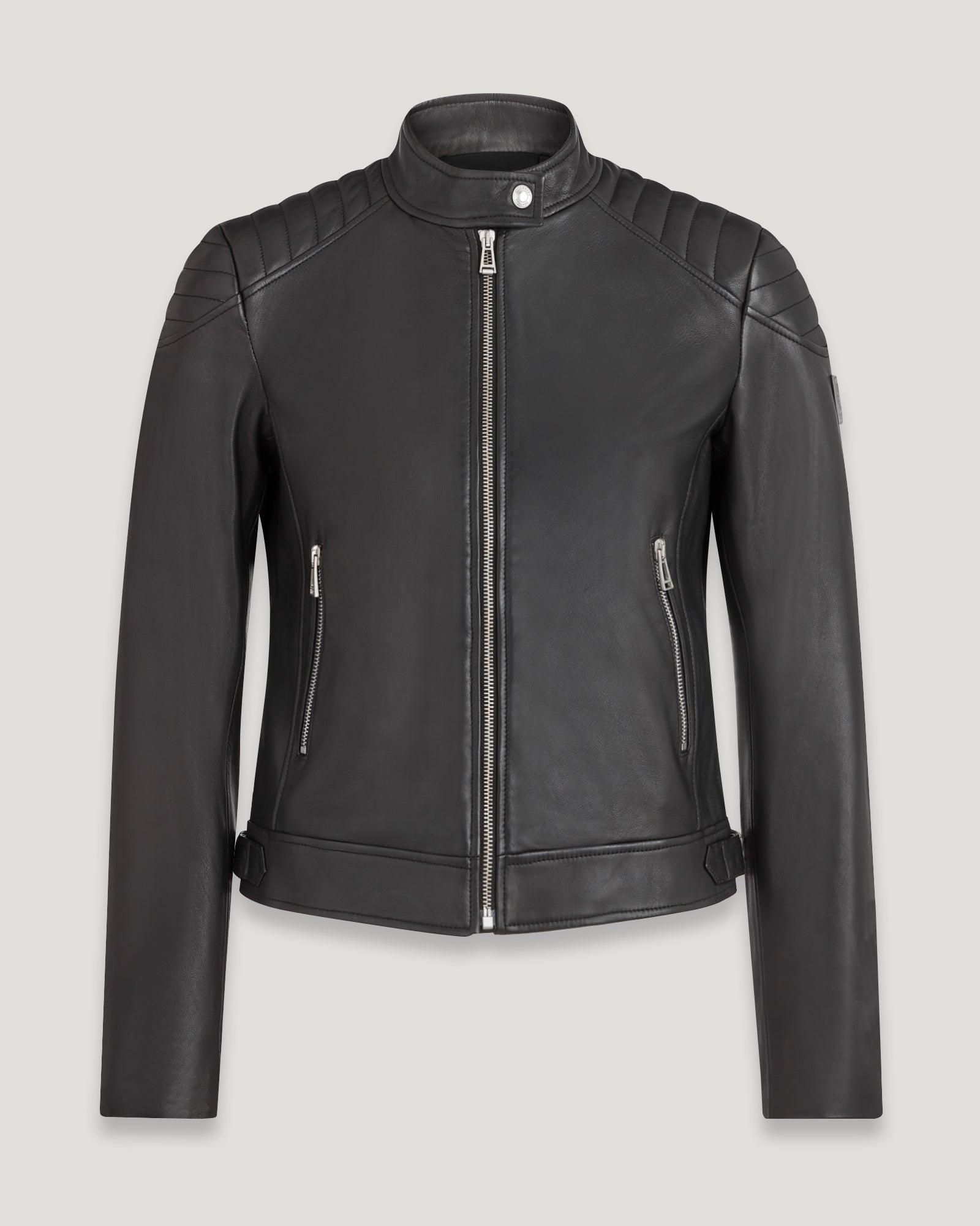 Moda Cazadora Aviador Belstaff Belstaff: Cazadoras De Cuero Negro