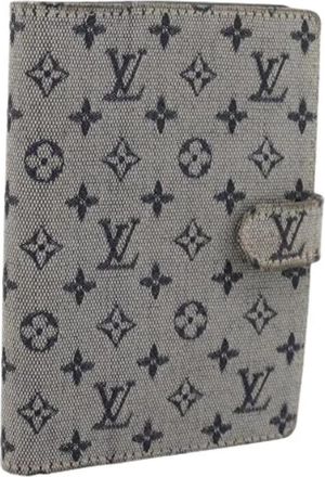 Louis Vuitton Pre-owned Day Planner Cover - Dames - Vintage Accessoires - Blauw - ONE Size - Vintage