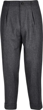 Berwich Uomo, Pantaloni, Grigio, 3Xl, new