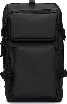 Rains Trail Cargo Rugzak - unisex - Rugzakken - Zwart - ONE Size - Polyester - Tassen