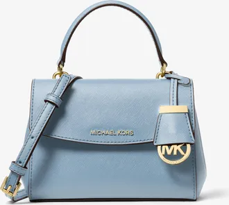 Michael Kors Ava Extra-Small Saffiano Leather Crossbody