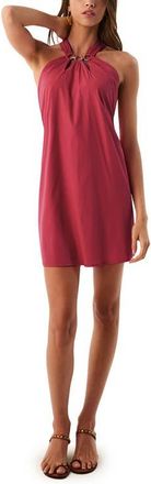 Vix Alyna Cover-Up Dress in Red at Nordstrom, Size X-Large