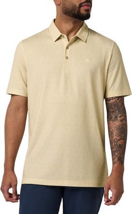 Travis Mathew Featherweight Views Performance Polo in Pear Sorbet at Nordstrom, Size Medium