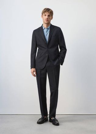 Mango Giacca completo Amalfi slim-fit navy - Uomo - 46 - MANGO MAN