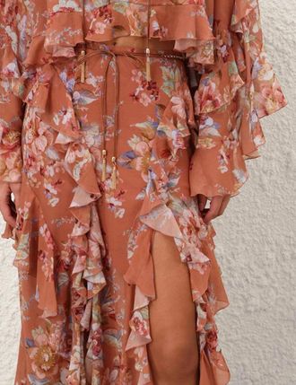 Zimmermann E26 Skirt - Terracotta