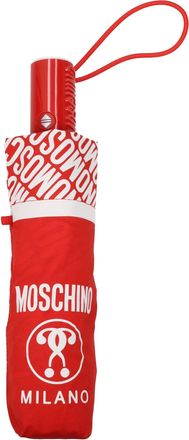 Moschino Regenschirm Damen Polyester Rot