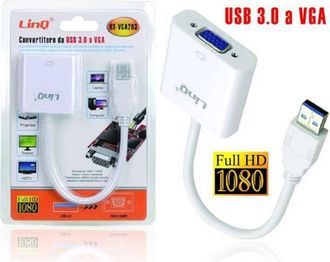 Trade Shop Trade Shop - Vga Femmina 1080p U3-vga263 Usb 3.0 Addici&oacute;n