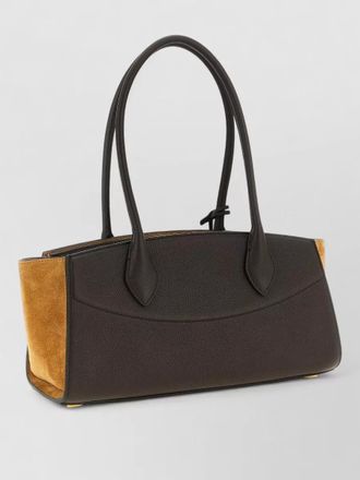 Ferragamo the studio soft medium leather tote bag