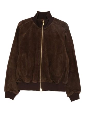 Baracuta Roughout Suede Track Jacket