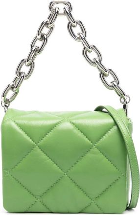 Stand Studio Borsa a spalla Hestia matelassé - Verde