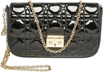 Dior Borsa a spalla in tessuto Pre-owned - - Pre-owned - Donna - Nero - ONE SIZE